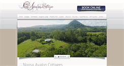 Desktop Screenshot of noosacottages.com